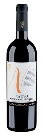 Bio Negroamaro Nativo IGT Salento Rosso 2024 Guarini